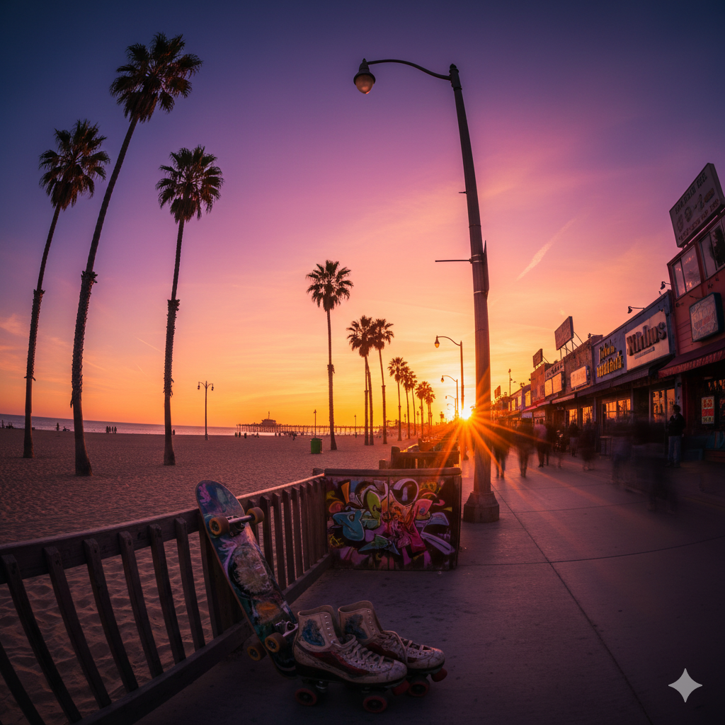 Venice Beach through the lens